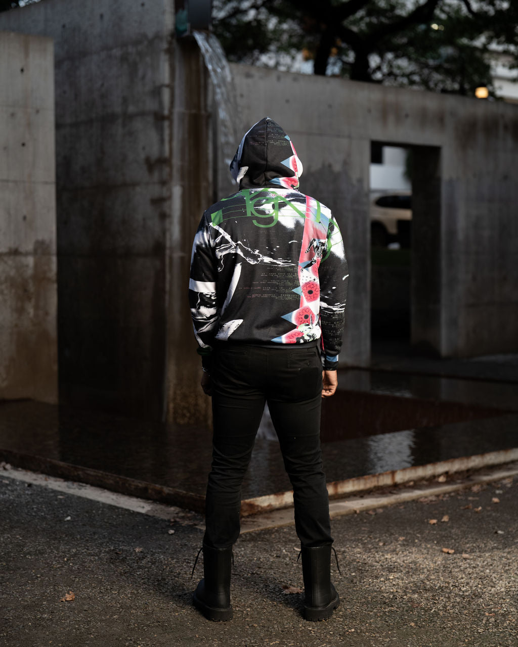 N1SS26 // CHROME WATER HOODIE