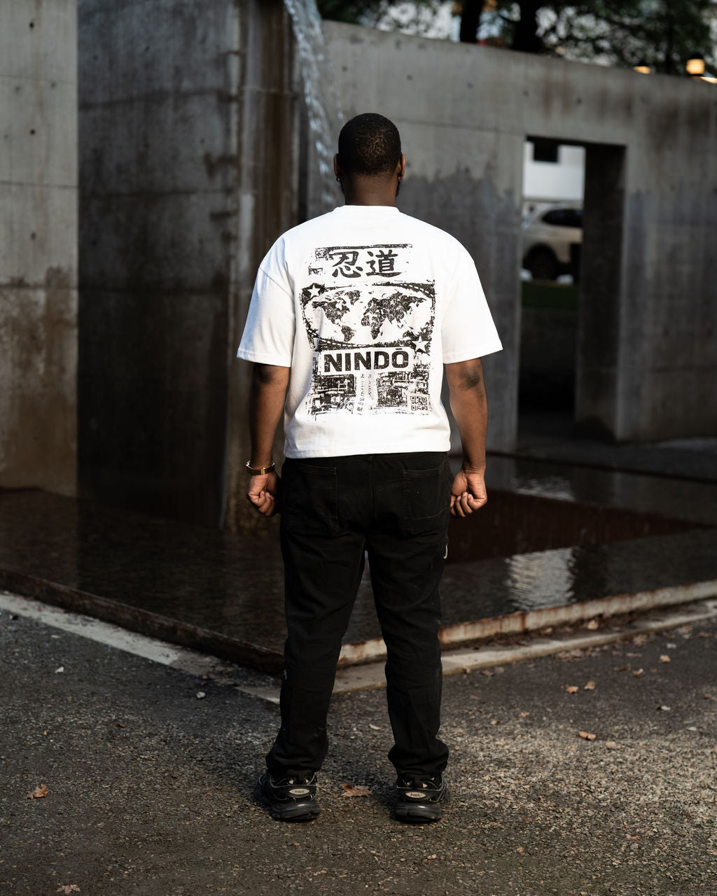 N1NDŌ World Tee // White
