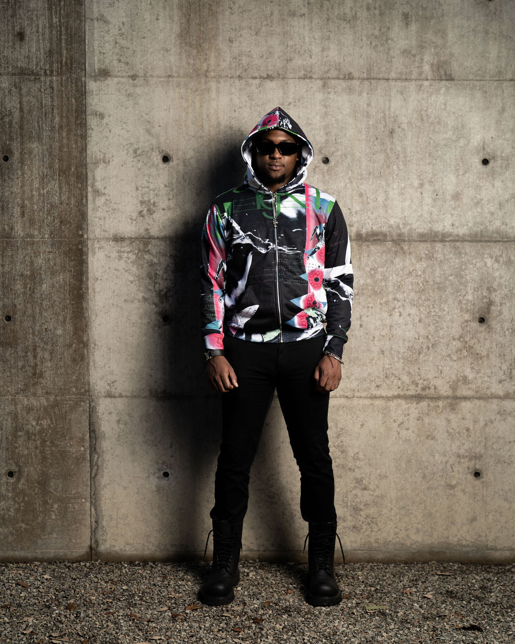 N1SS26 // CHROME WATER HOODIE