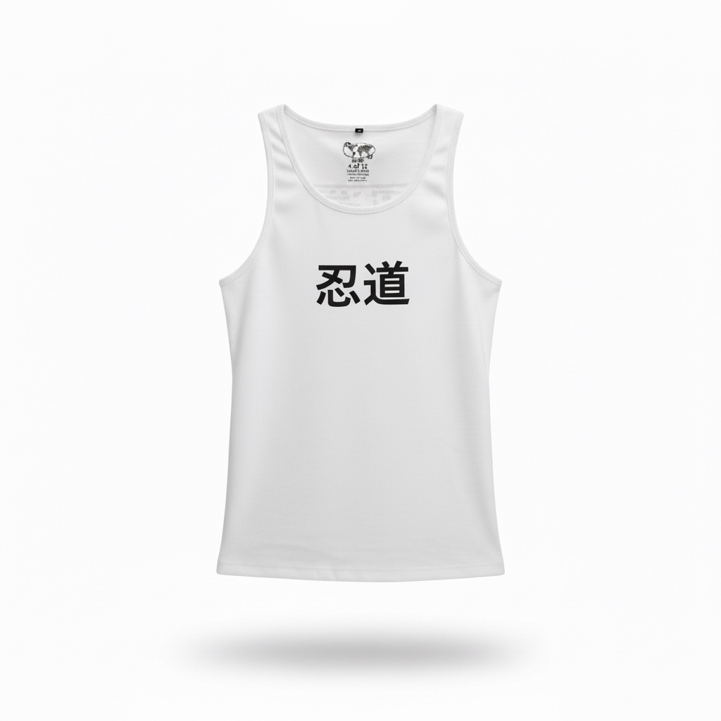 N1NDŌ WORLD // WHITE TANK TOP