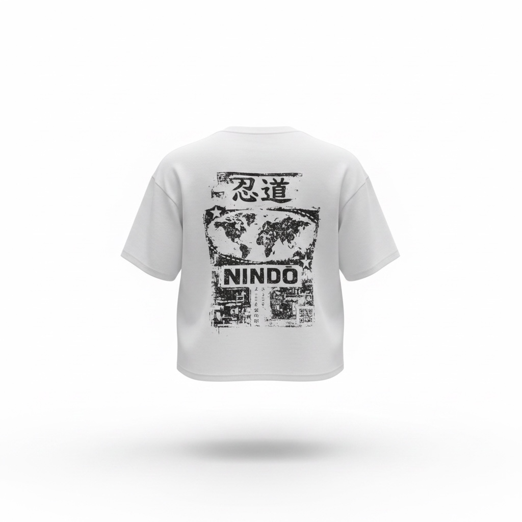 N1NDŌ World Tee // White