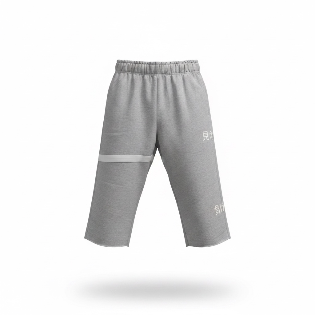 N1SS26 // GREY STRAP SWEATS