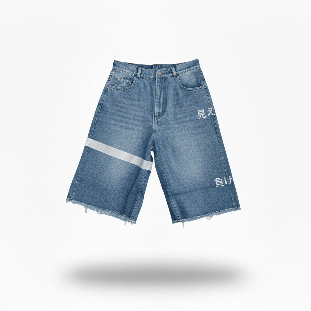 N1SS26 // STRAP JEAN JORTS