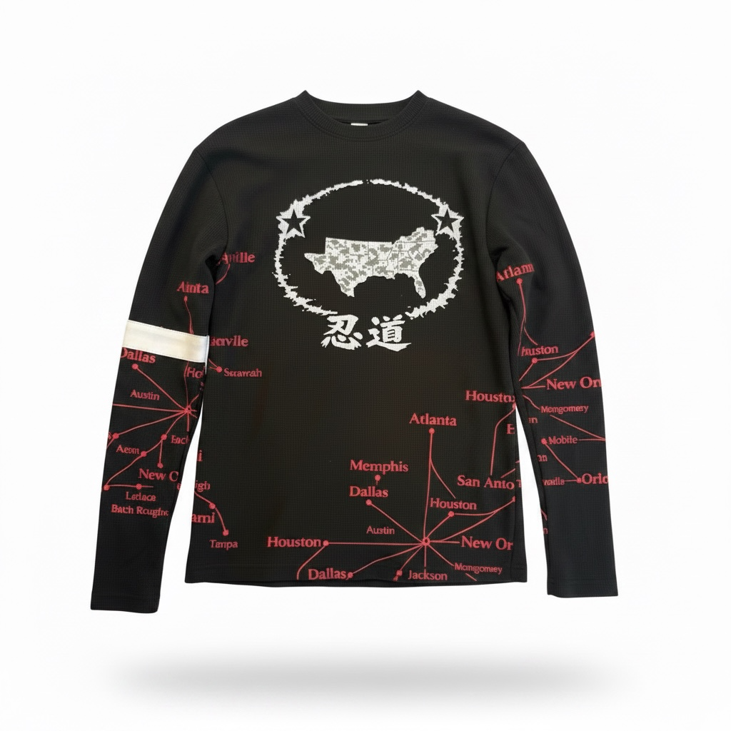 Southern Routes LS // Black